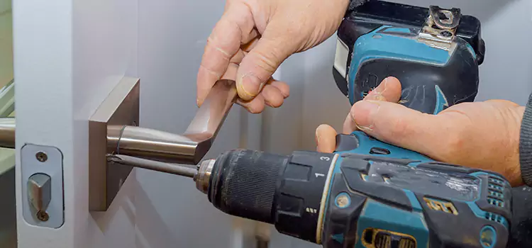 Security Door Lock Installation Bixby